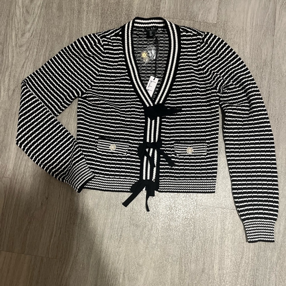 NWT Nicole Miller cardigan sz S